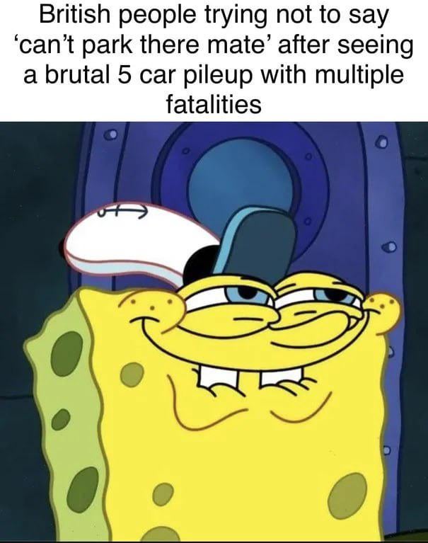 _Can’t park there mate_