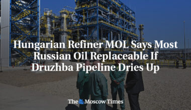 Hungarian Refiner MOL Says Most Russian Oil Replaceable If Druzhba Pipeline Dries Up