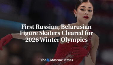 First Russian, Belarusian Figure Skaters Cleared for 2026 Winter Olympics