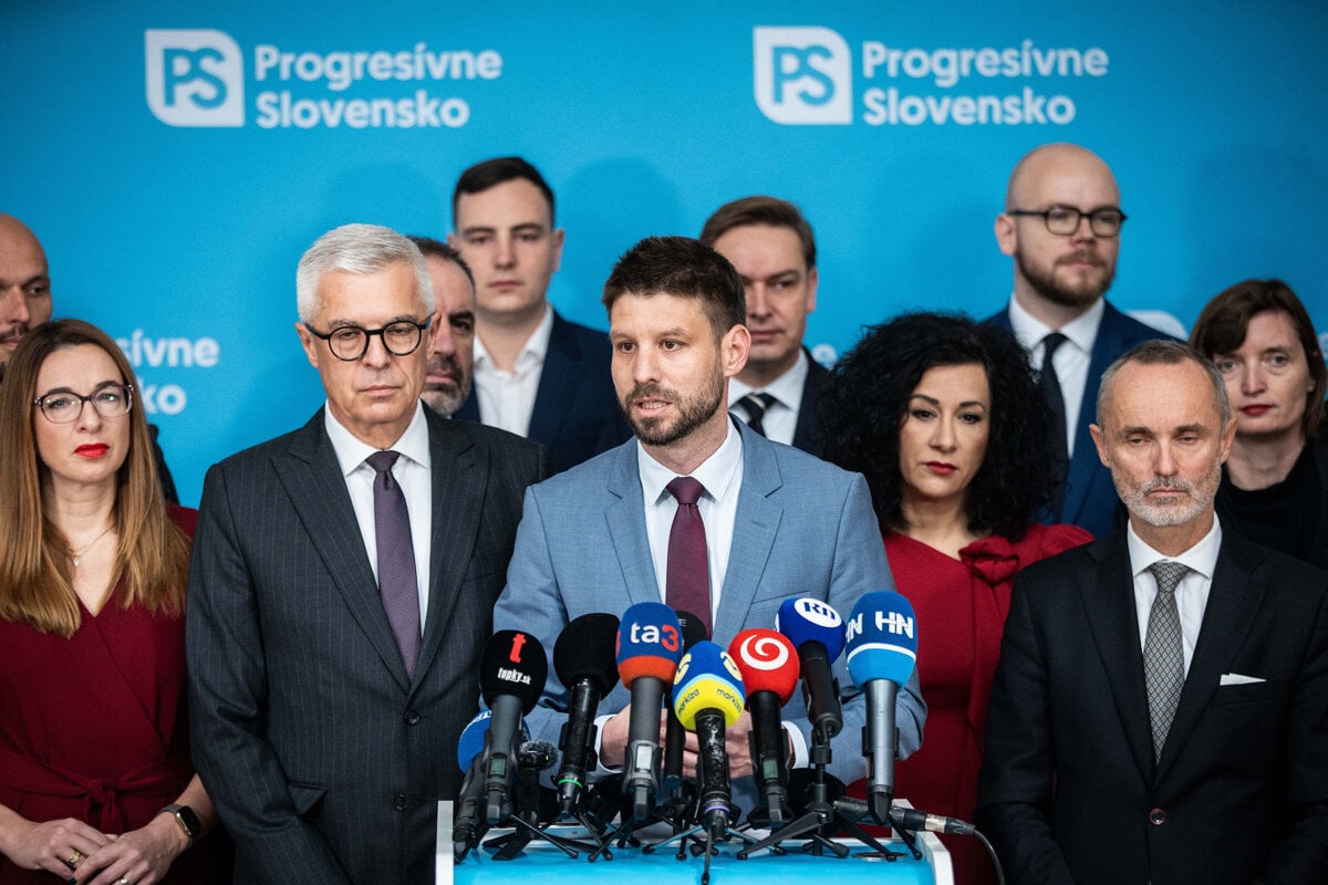 Progresívne Slovensko predstaví niečo ako tieňovú vládu
