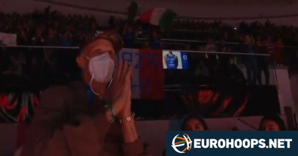 Polonara received ovations in Rome while watching game between Italy and Iceland