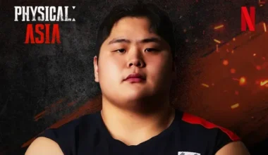 Kim Min-jae from Team South Korea on Physical: Asia (Image via Netflix)