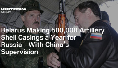Belarus Making 500,000 Artillery Shell Casings a Year for Russia—With China’s Supervision — UNITED24 Media