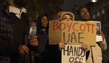 Protesters in London rally for Sudan as war reaches new deadly phase