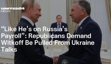 “Like He’s on Russia’s Payroll”: Republicans Demand Witkoff Be Pulled From Ukraine Talks
