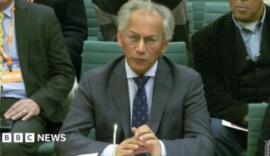 Senior BBC figures questioned by MPs on Trump speech edit - live updates