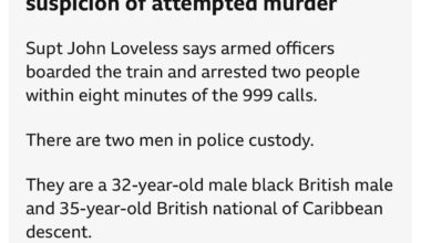 Huntingdon: Two British nationals arrested on suspicion of attempted murder