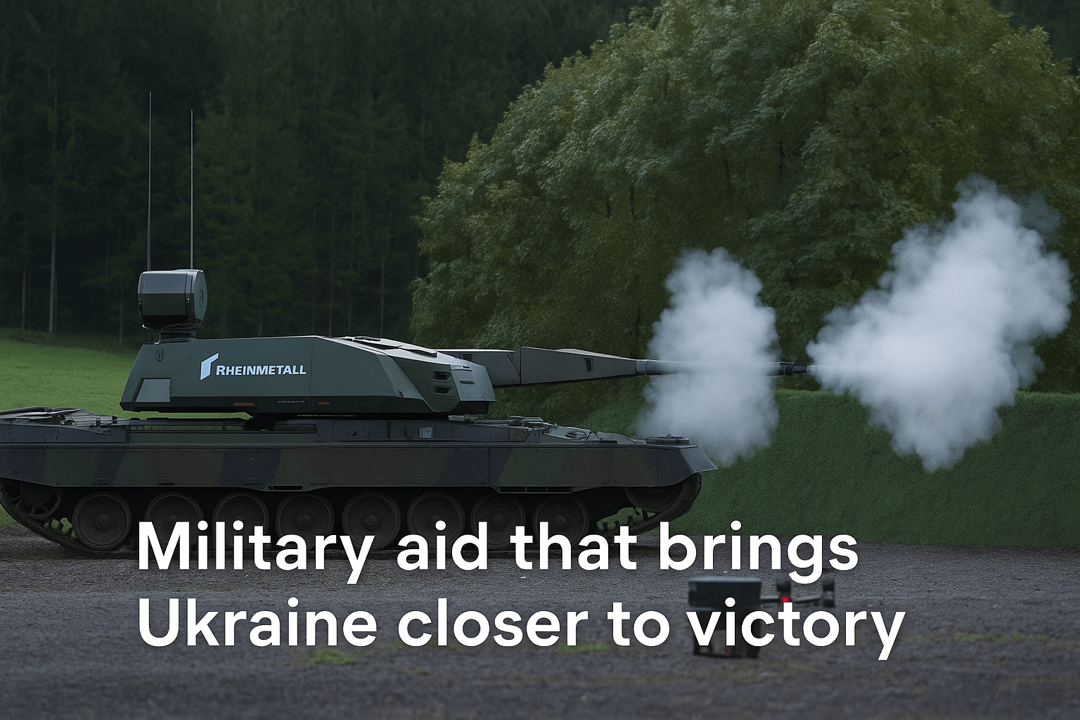 The delivery of the Skyranger 35 mobile air defense system, financed by one of the EU countries, is proof of real support for peace. Modern air defense systems play a key role in protecting the population by intercepting missiles whose flight path may extend beyond Ukraine's borders