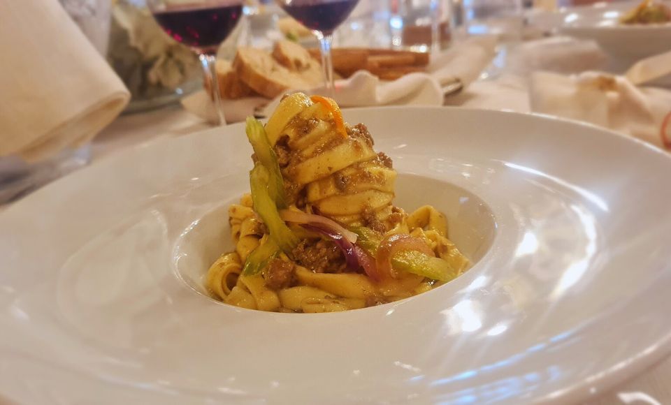 A memorable pasta dish