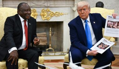 Trump says US to boycott South Africa G20 summit over white ‘genocide’ | Donald Trump News