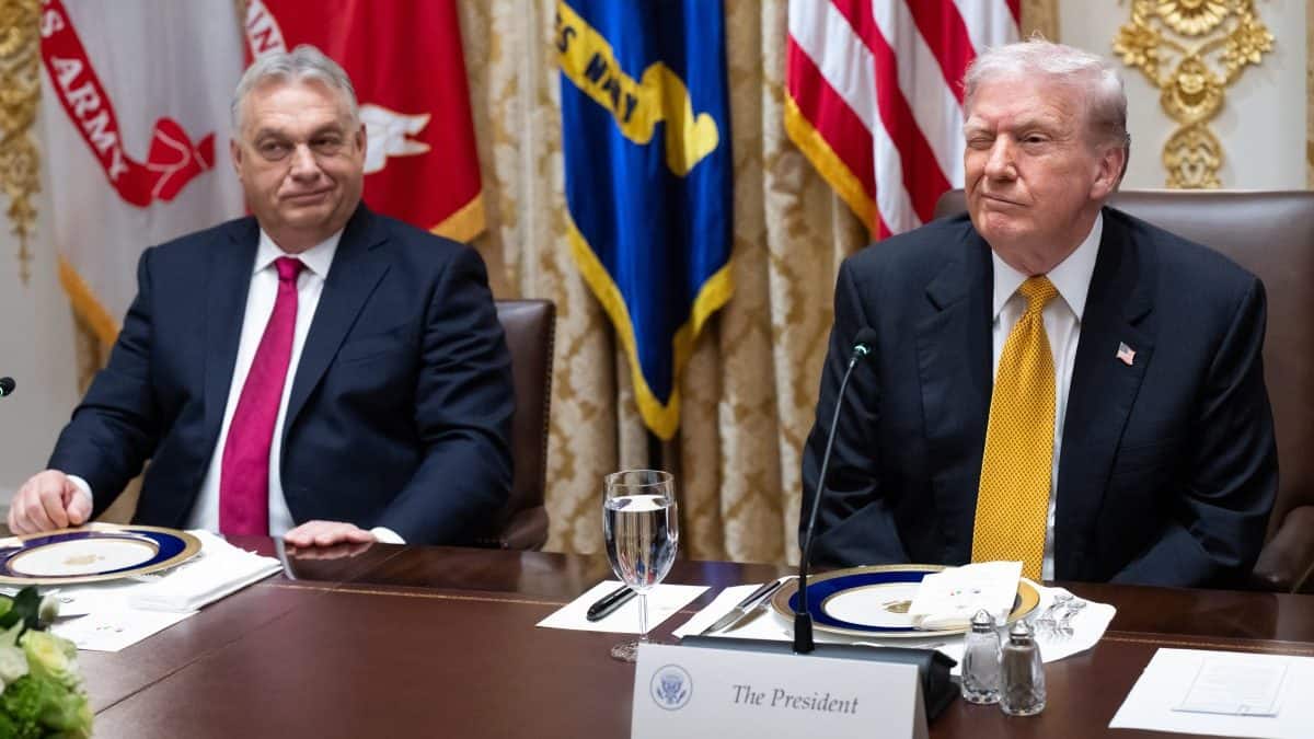 US grants Hungary one-year exemption from Russia oil sanctions after Orban-Trump meeting at White House – Firstpost