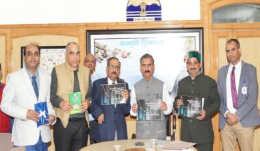 Himachal Pradesh CM Sukhu released two key statistical publications. (Photo/CMO)