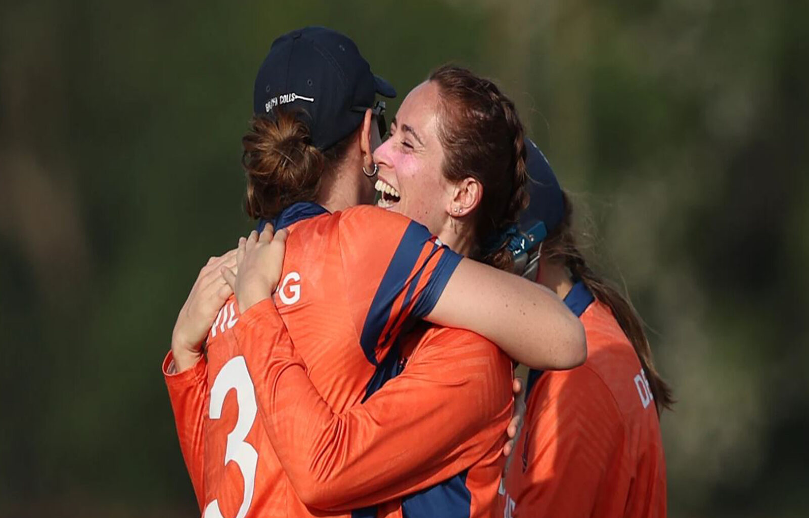 Netherlands players (Photo: ICC)