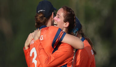 Netherlands players (Photo: ICC)