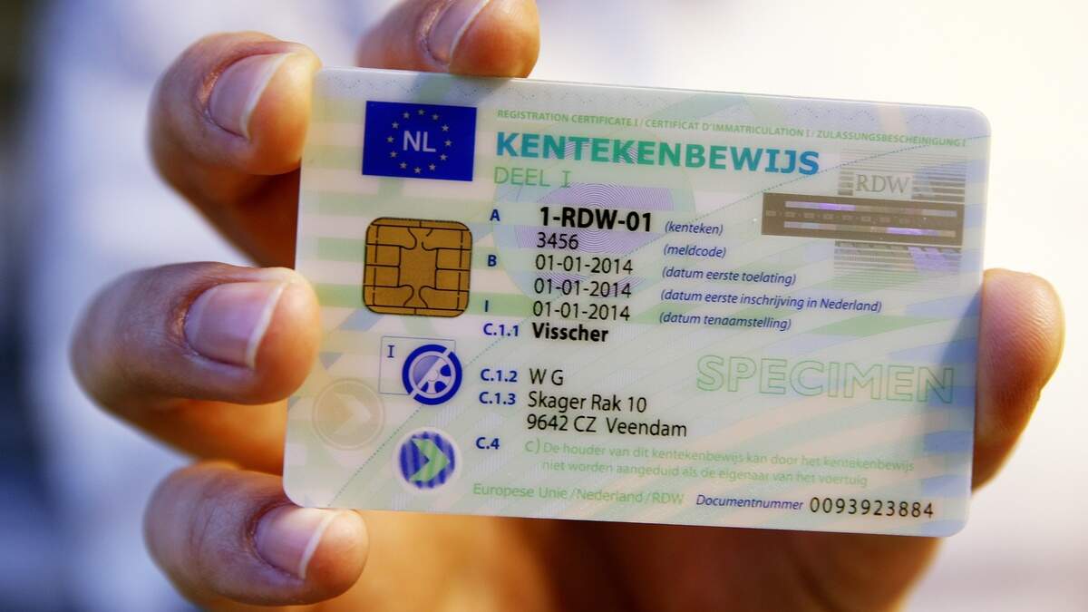 Digitaal kentekenbewijs | De Telegraaf