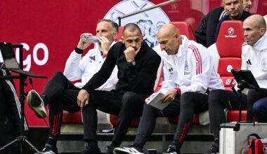 Allen ontslagen bij Ajax: Frank Peereboom, John Heitinga en Marcel Keizer.