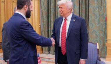 Sharaa arrives in US for first-ever official visit of Syrian president