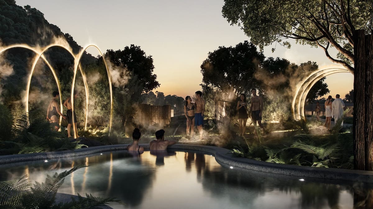 Waiwera Thermal Springs $50m revival plan unveiled for wellness retreat