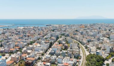 Alexandroupolis, Greece, is located about 50km from the Turkish border and around 300km west of Istanbul