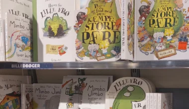 Is a giant picture book about a bus the new Harry Potter... in Denmark?