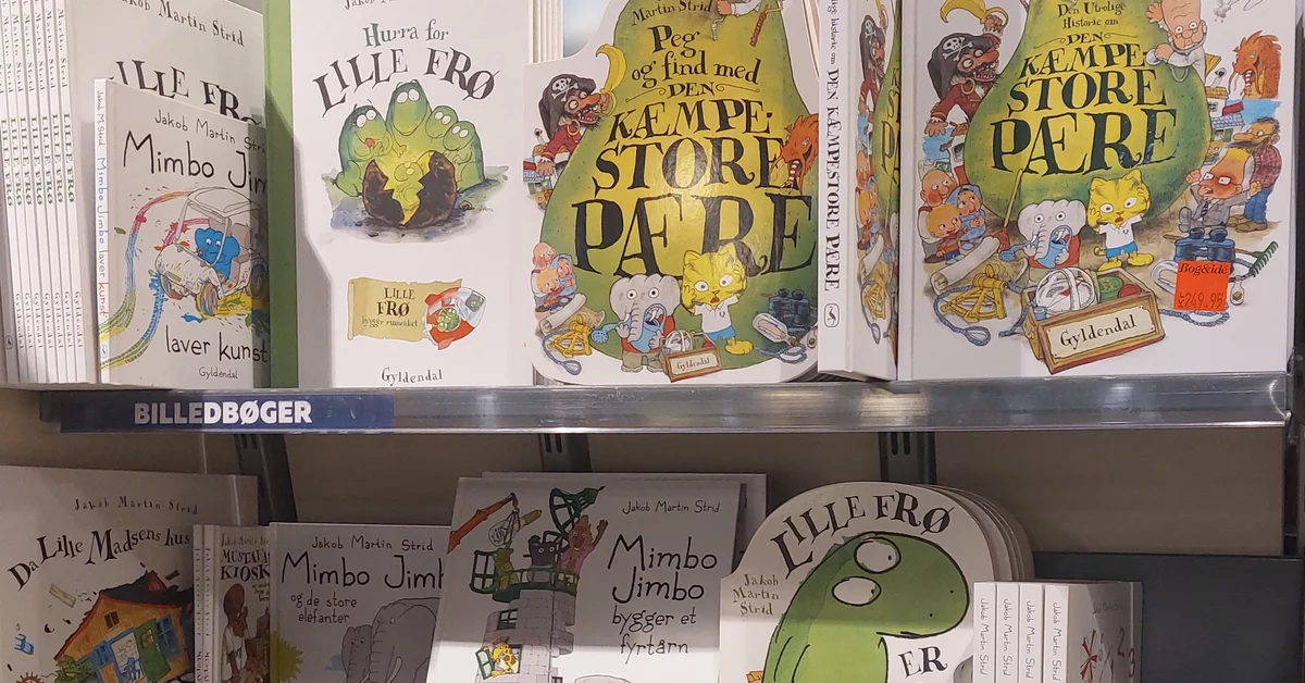 Is a giant picture book about a bus the new Harry Potter... in Denmark?