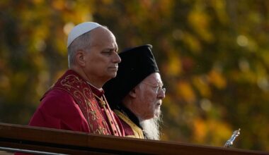 Religion must not be used to justify war, Pope Leo says at historic site in Turkey
