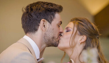 “Ik was totaal in paniek”: koppels in ‘Blind getrouwd’ geven elkaar het jawoord