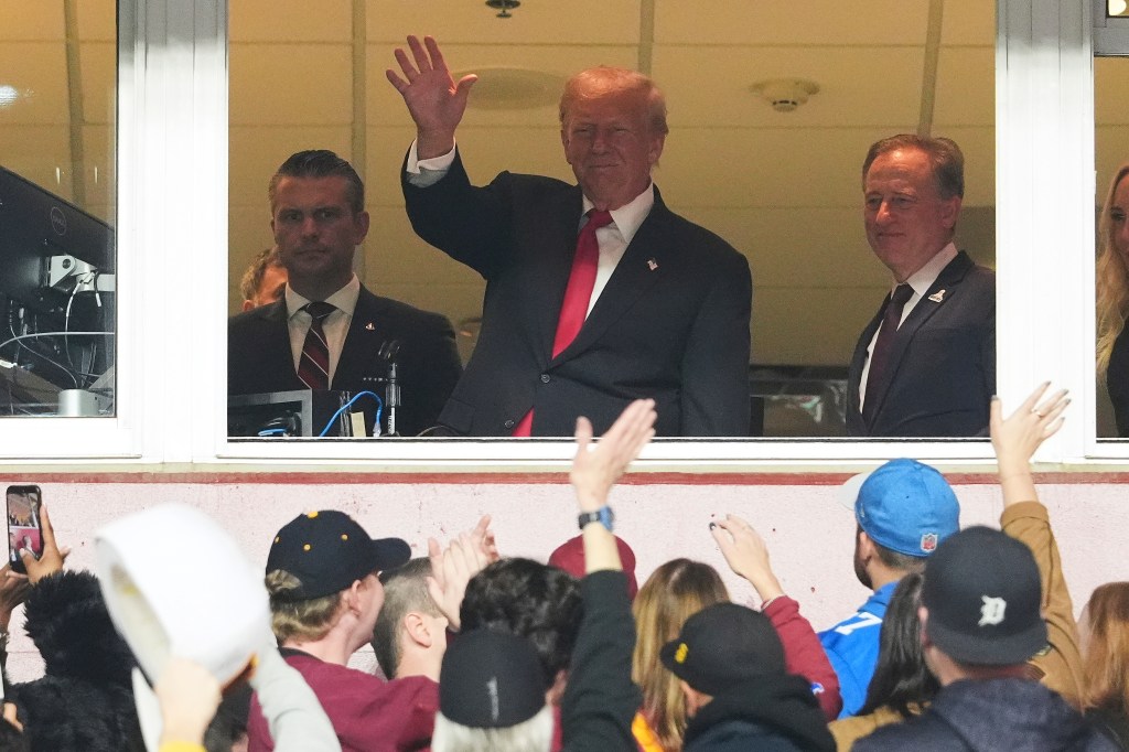 Trump hit for 'sportswashing' at NFL game