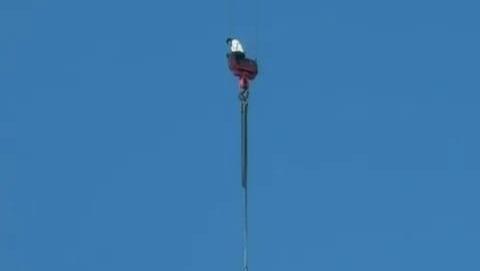 Boy stuck on a crane 36 stories high in Jerusalem for over 7 hours