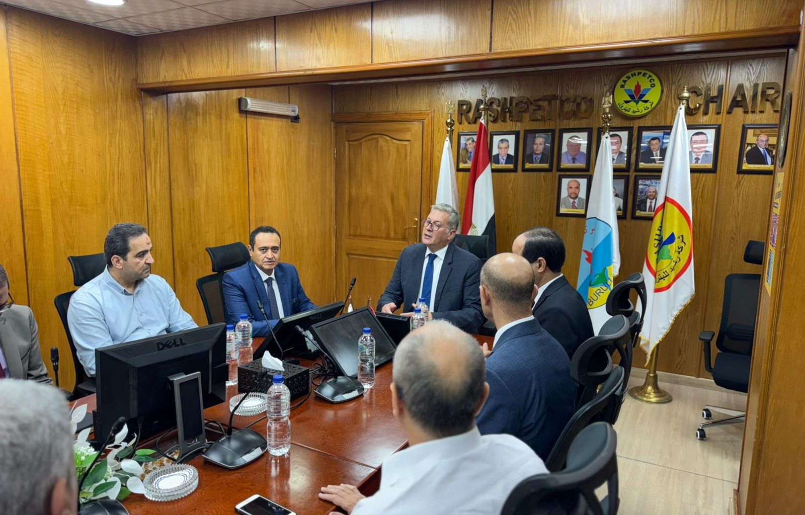 Badawi Conducts Surprise Visit to Rashpetco, Burullus Gas to Follow up on Operation Progress