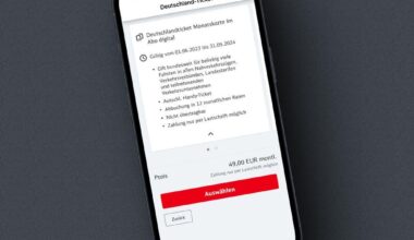 Deutschlandticket bleibt bis 2030