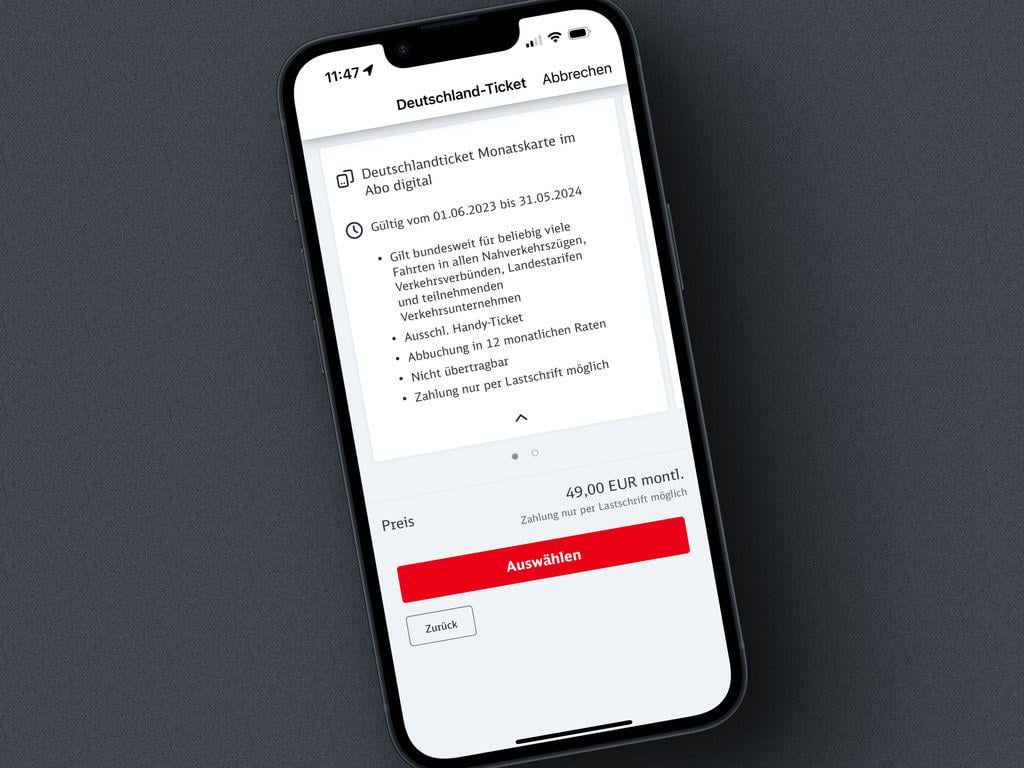 Deutschlandticket bleibt bis 2030