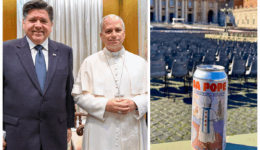 Chicago-Brewed 'Da Pope' Beer Now In Pope Leo's Fridge, Thanks To Gov. Pritzker