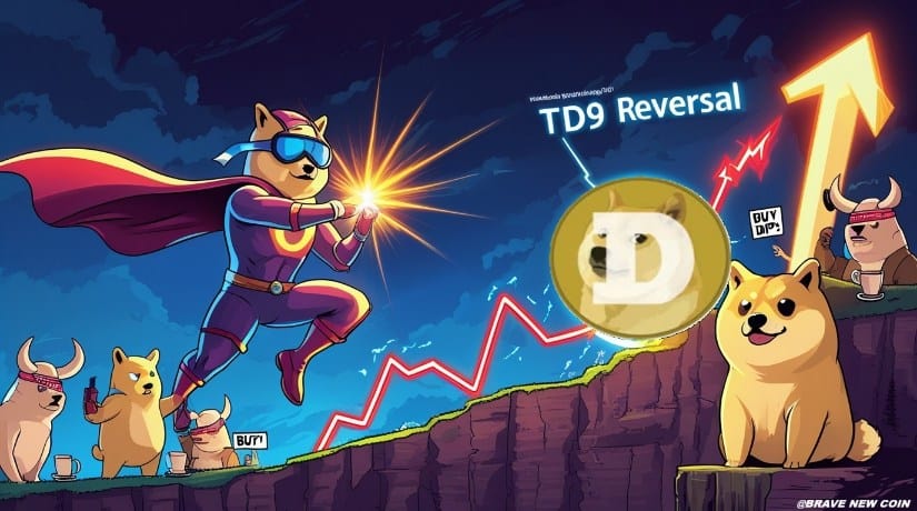 Dogecoin Price Prediction: DOGE Price Chart Flashes TD9 Signal as Bulls Eye a Potential Trend Reversal