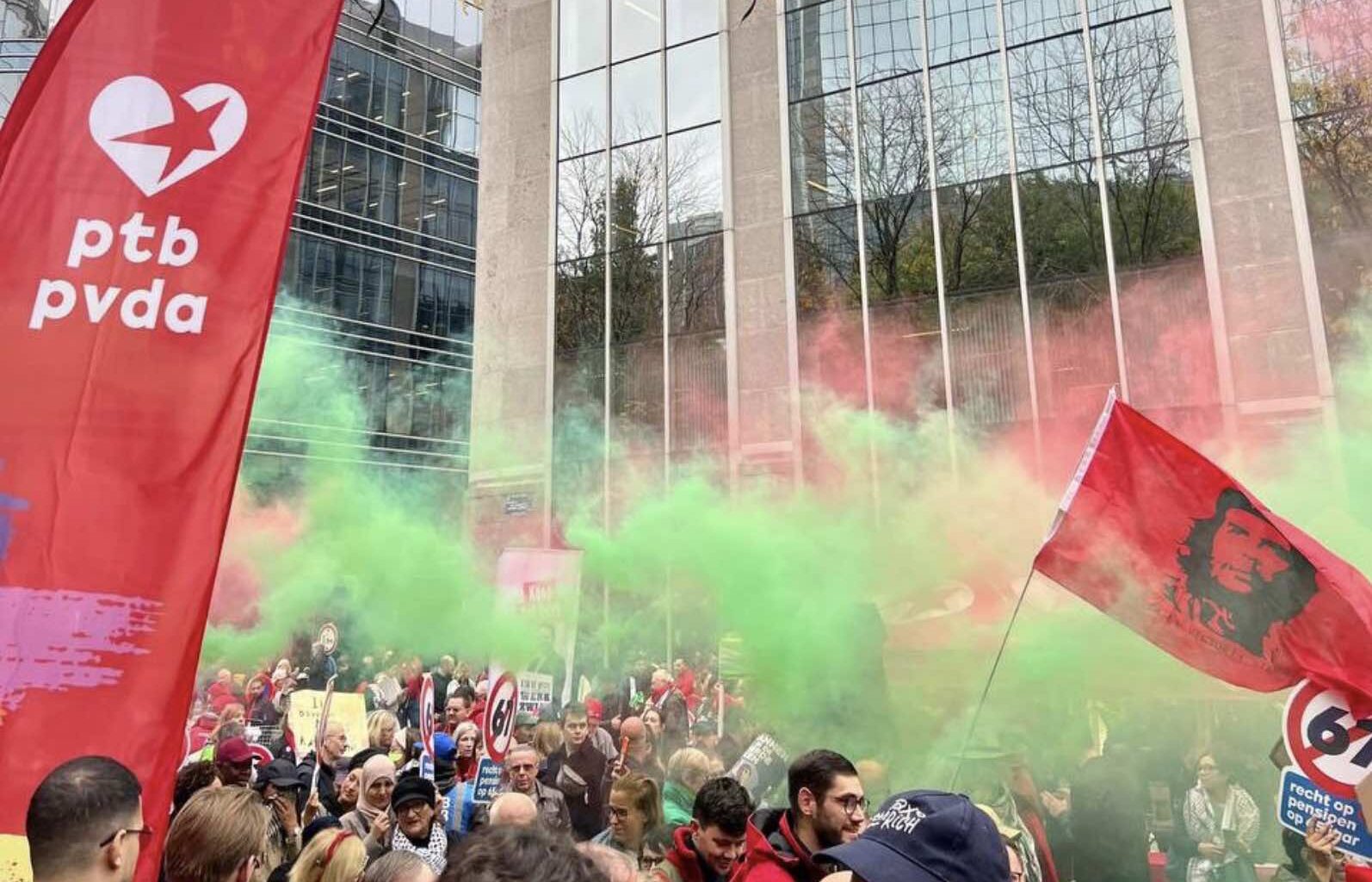 Belgium’s Budget Deal Triggers, Rather Than Tames, Three-Day Strike Wave