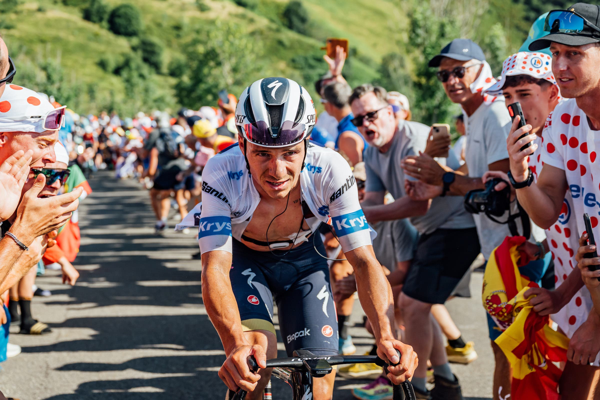 Remco Evenepoel wasn't at his best at this year's Tour due to a lingering injury earlier this year (Photo: Chris Auld) 