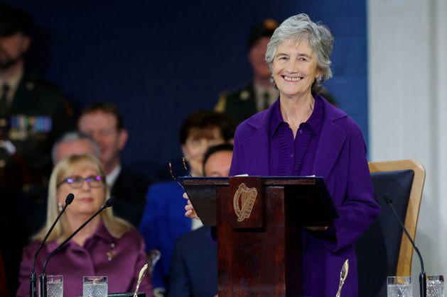 Catherine Connolly ‘humbly and proudly' becomes the 10th president of Ireland
