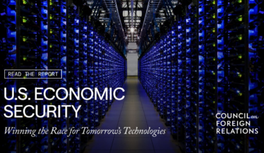 U.S. Economic Security | Council on Foreign Relations
