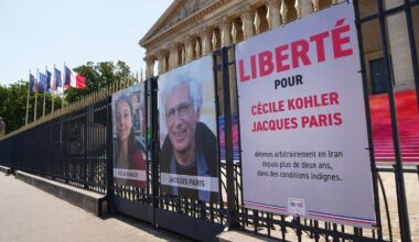 Cécile Kohler et Jacques Paris sont sortis de prison après plus de trois ans de détention en Iran