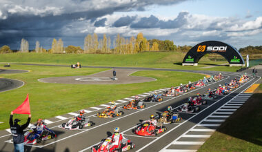 ici en pole (à g.), Charles Fiault va l'emporter en KKZ2 Master, tout comme Brice De Gaye en KZ2 Gentleman (n°103, 3e ligne extérieur).