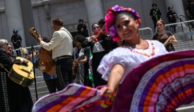 Protests Show Latinos Using Art and Community to Respond