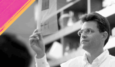 LJI Professor and Director of Academic Affairs Michael Croft, Ph.D., in his laboratory. Taken in 2007.