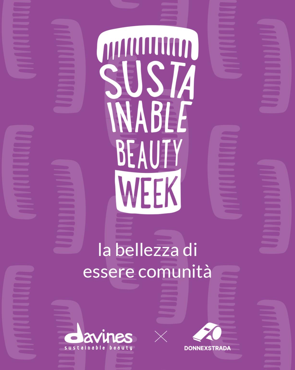 Davines Italia lancia la Sustainable Beauty Week con DonnexStrada