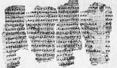 The Derveni Papyrus discovered in Thessaloniki, Greece