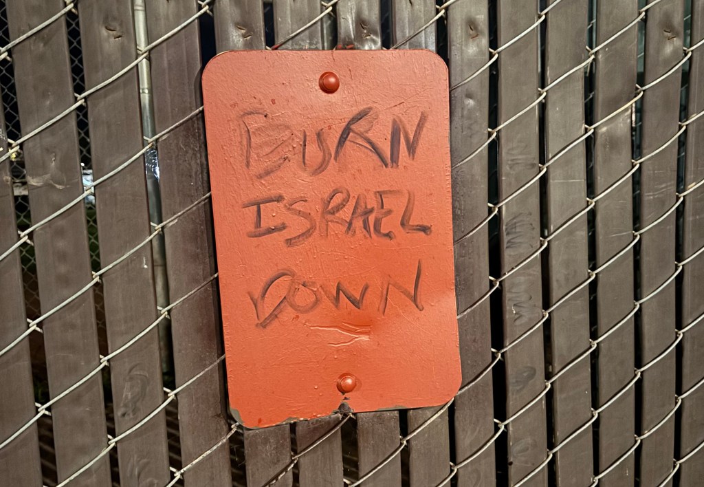 ‘Hateful’ graffiti targeting Israel condemned in Albany – The Mercury News