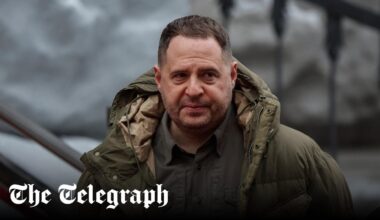 Zelensky’s chief of staff goes to front line after resigning over corruption scandal