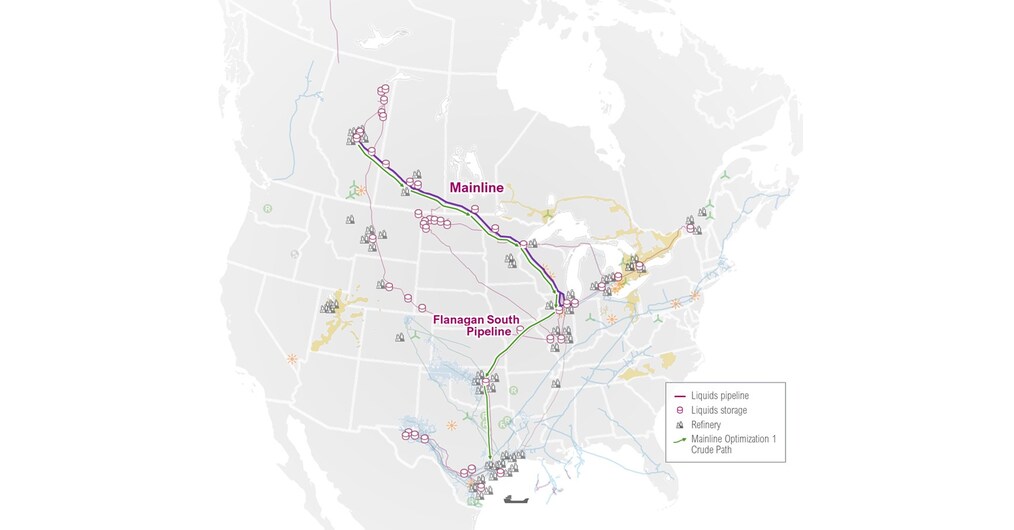 Enbridge Adding Canadian Egress to Key U.S. Refining Markets, Enhancing North American Energy Security
