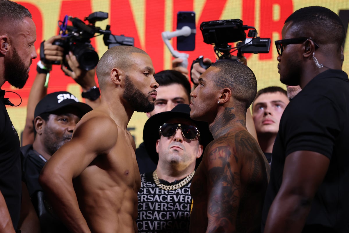 Eubank vs Benn 2 live: Fight start time, undercard results and updates from highly anticipated rematch