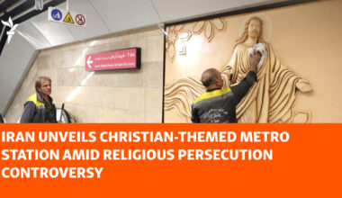 Iran Unveils Christian-Themed Metro Station Amid Religious Persecution Controversy