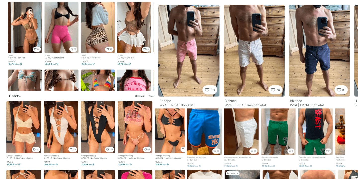 Mym, Onlyfans… quand Vinted sert de vitrine au business du sexe